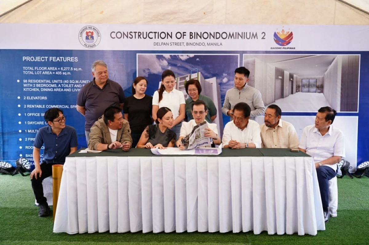 Mayor Isko starts 6th housing project with Binondominium 2