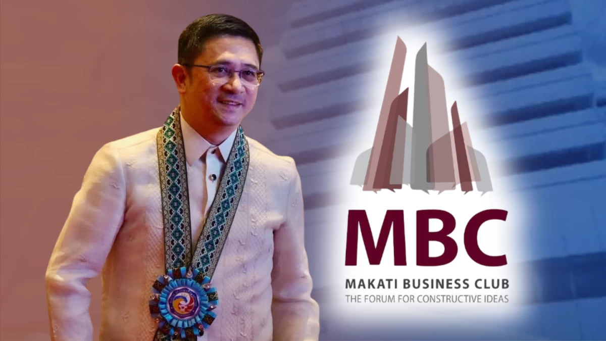 The country’s premier business organization, the Makati Business Club, officially backed BIR Commissioner Charlito Mendoza on Tuesday, Feb. 24, after he initiated legal action against 25 agency employees.