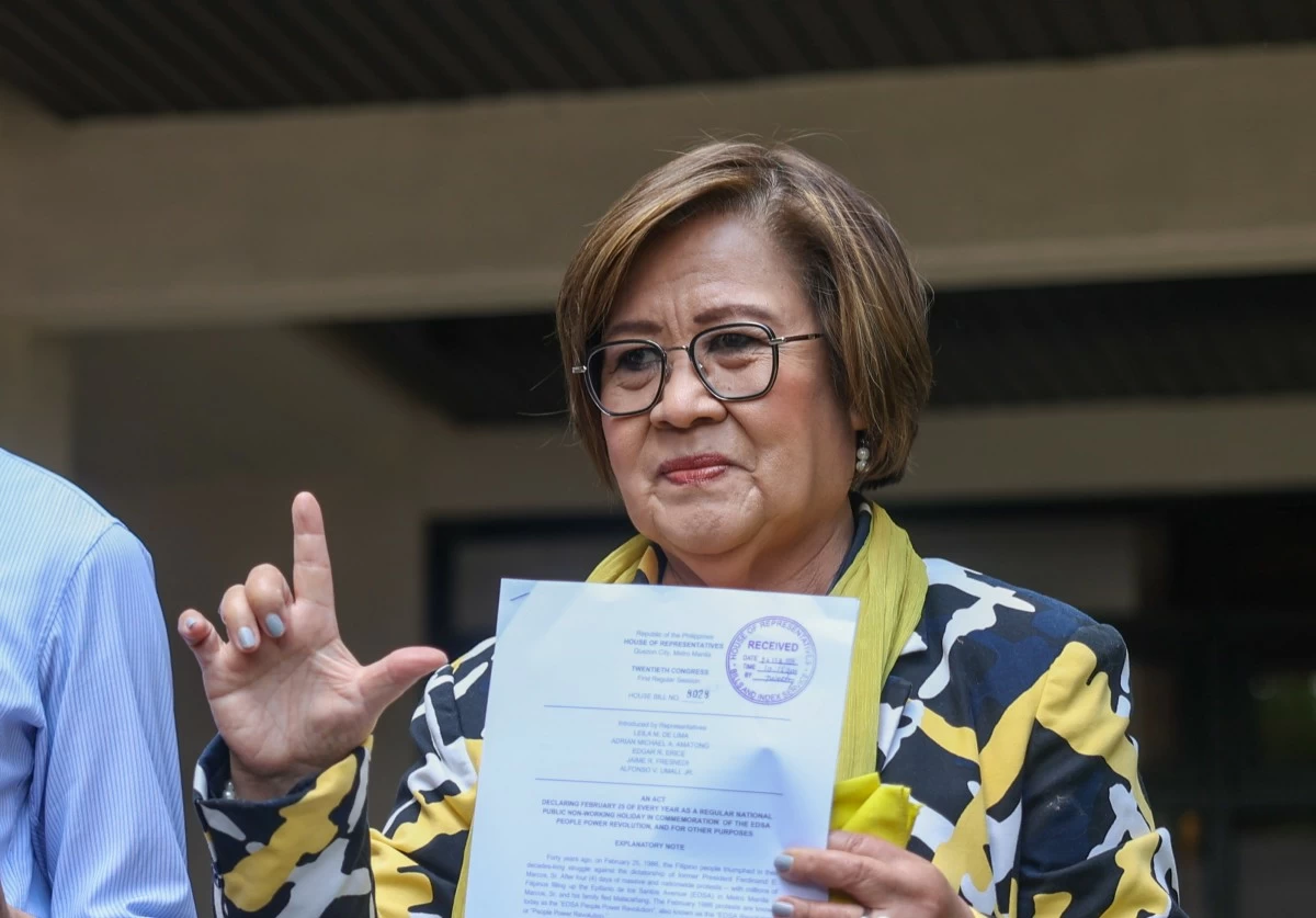 Mamamayang Liberal (ML) Party-list Rep. Leila de Lima (Rep. De Lima's office)