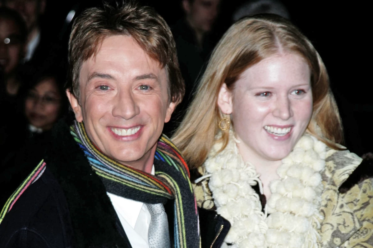 Hollywood star Martin Short and daughter Katherine (Image courtesy of Entertainment Tonight)