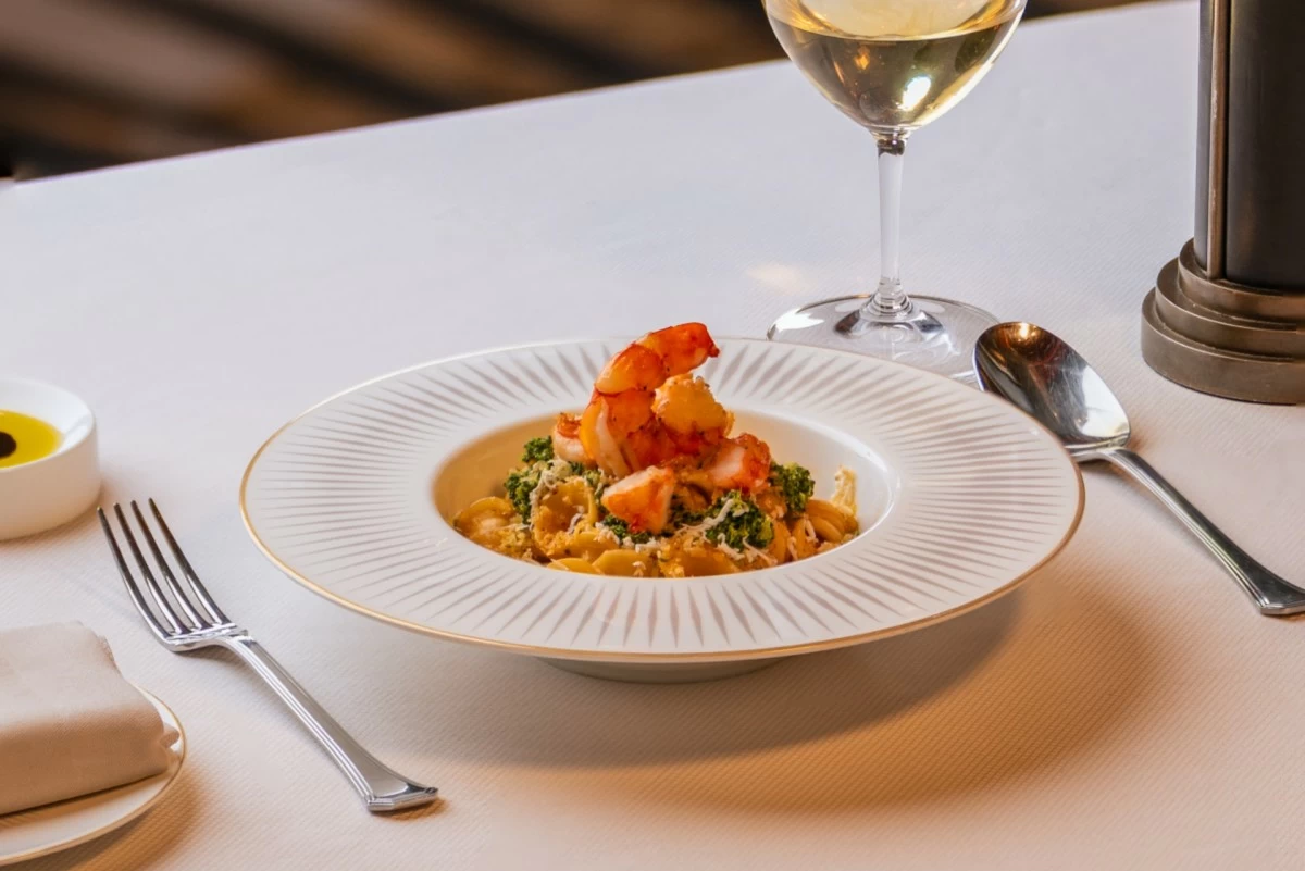 Artisanal Orecchiette with king prawns