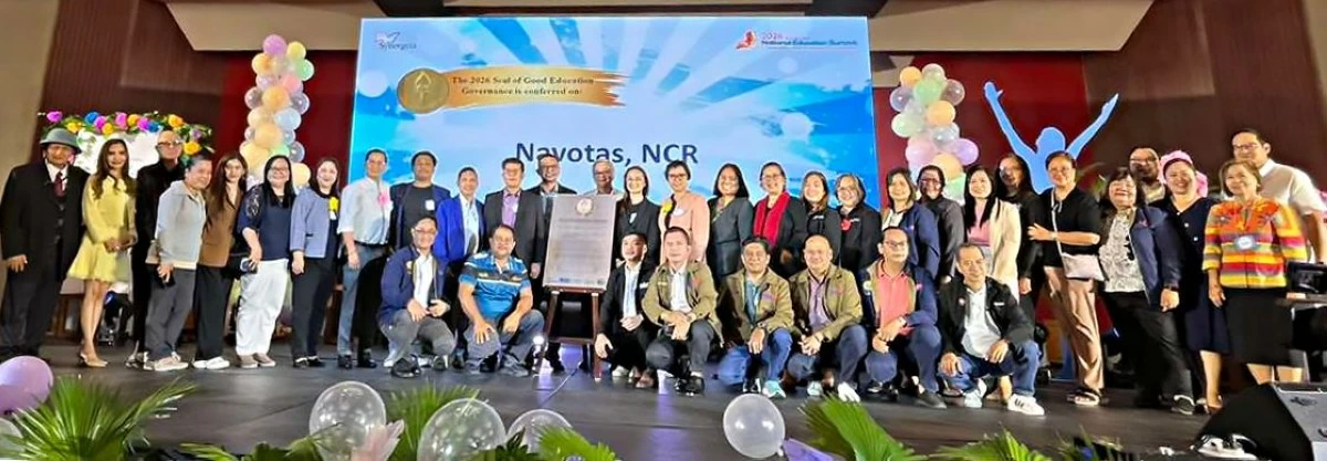 Navotas City government earns 5th Seal of Good Education Governance (Navotas City PIO)