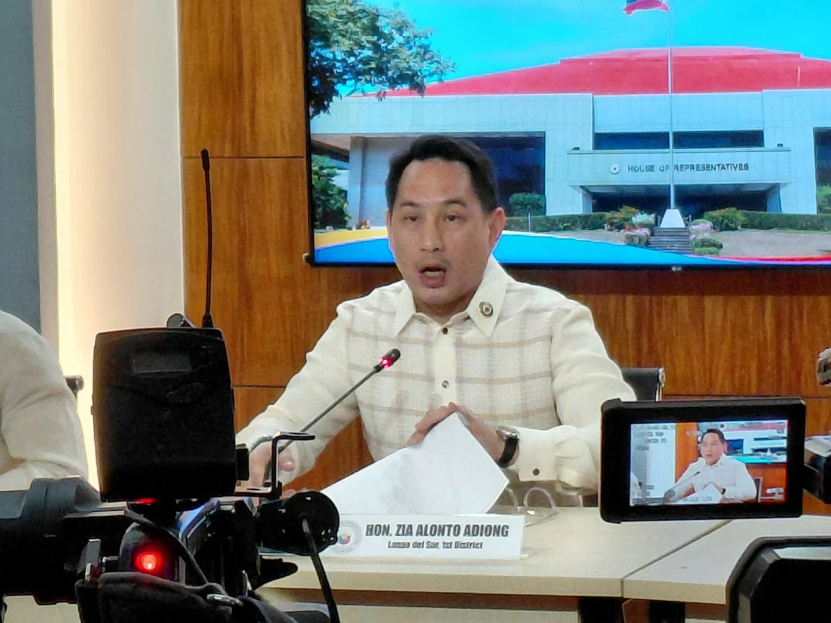 Lanao del Sur 1st district Rep. Zia Alonto Adiong (Ellson Quismorio/ MANILA BULLETIN)