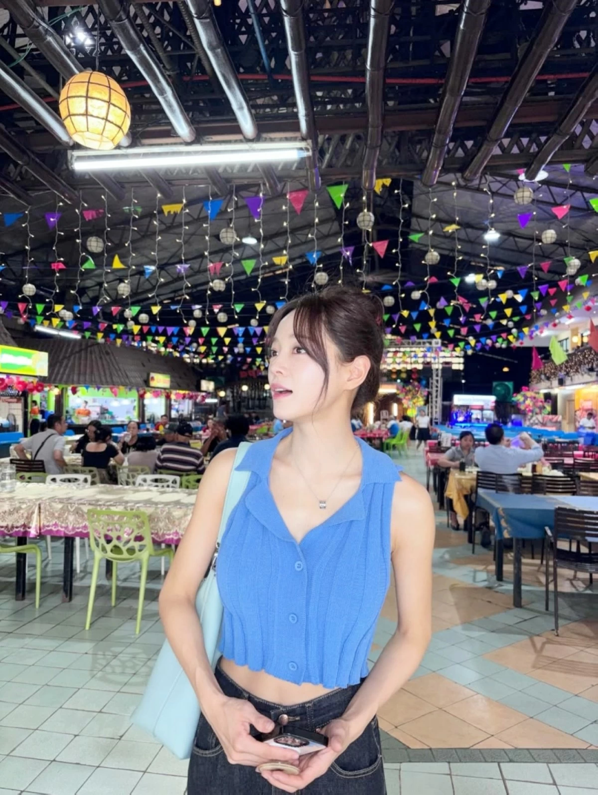 Kim Se-jeong in Manila (Instagram) 
