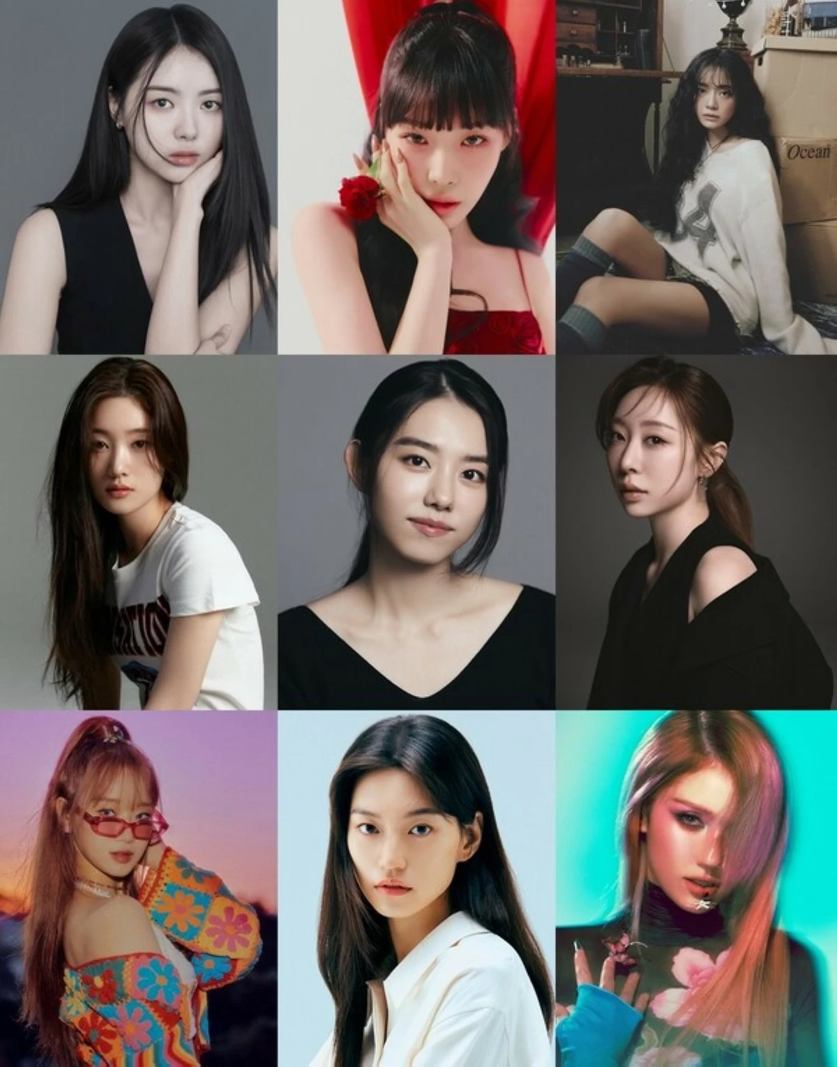 I.O.I (Swing Entertainment/from their respective agencies) 