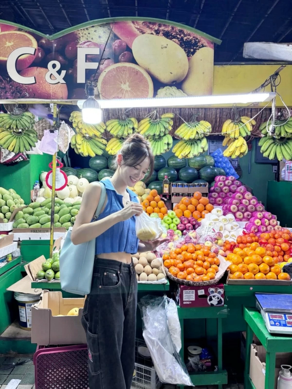 Kim Se-jeong in Manila (Instagram) 