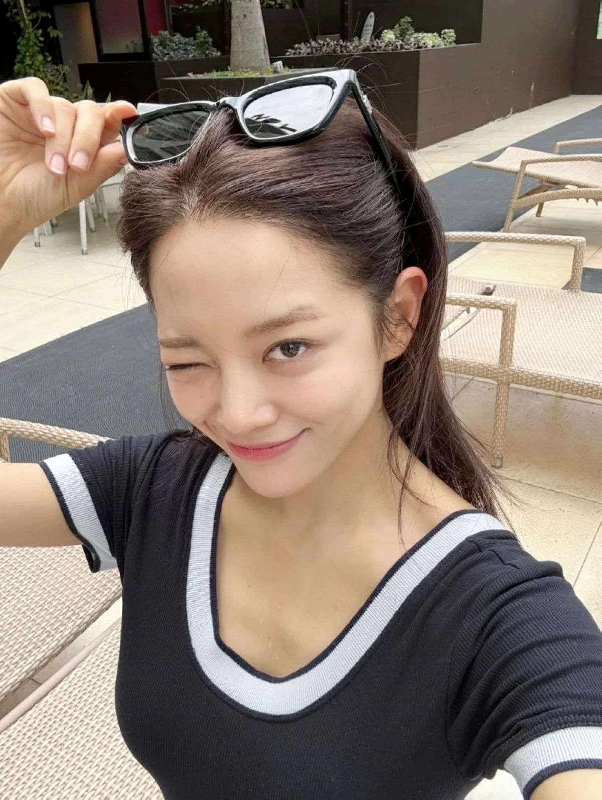 Kim Se-jeong in Manila (Instagram) 