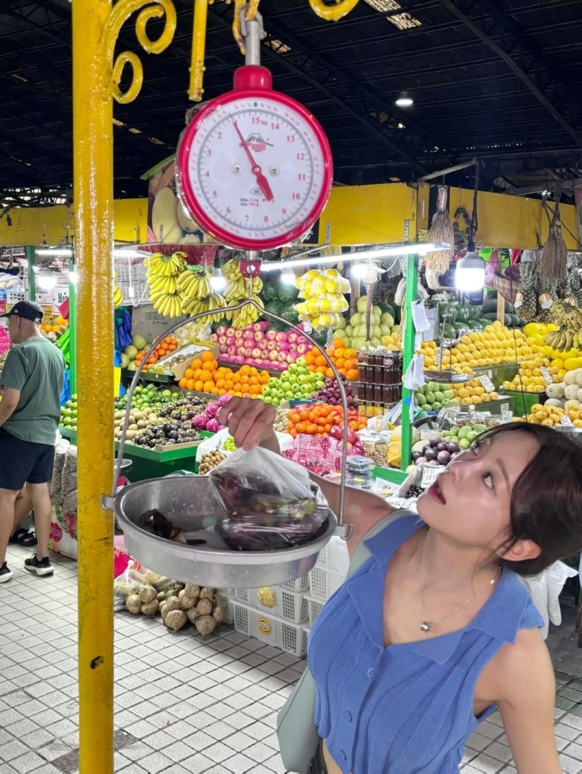 Kim Se-jeong in Manila (Instagram) 