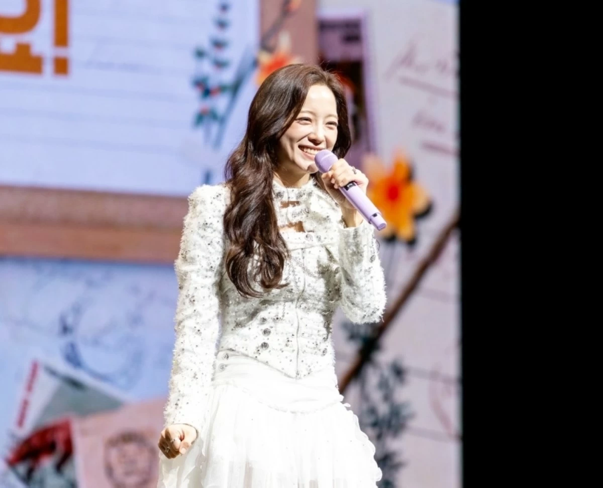 Kim Se-jeong at her “Tenth Letter” to Manila Fan Concert on Feb. 21 at the New Frontier Theater (Wilbros Live)