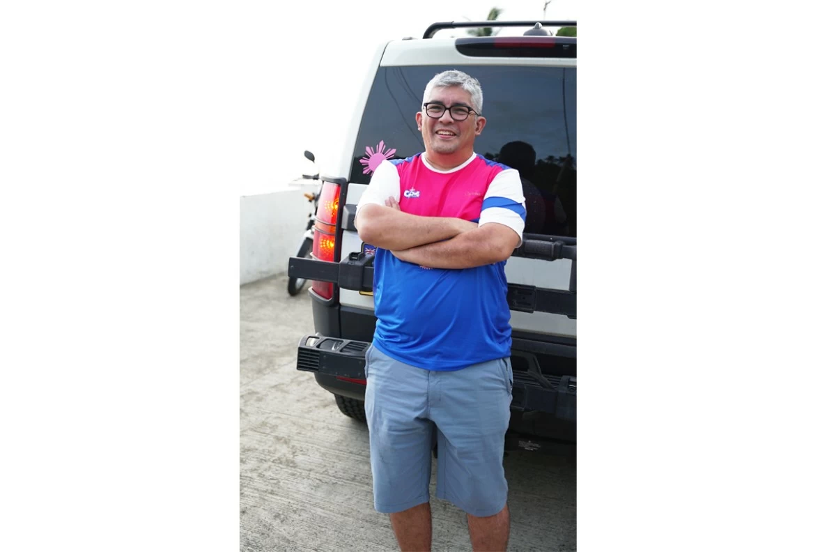 The author and his unwavering four-wheel drive, ready to conquer any journey ahead.