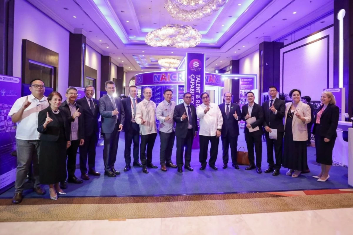 DepEd Secretary Sonny Angara joins DOST Secretary Renato U. Solidum Jr. and key leaders to launch the National Artificial Intelligence Center for Research and Innovation (NAICRI) in Manila, advancing the country’s AI ecosystem under NAIS-PH. (DepEd photo)