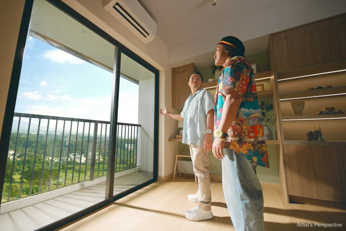 Thoughtfully designed residences with 2.7-meter ceilings, private balconies, energy-efficient systems, and 60 percent green and open spaces 
