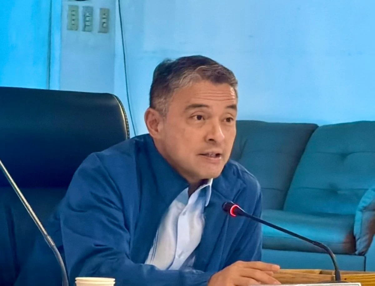 DENR Acting Secretary Juan Miguel Cuna (JEL SANTOS/MB PHOTO)