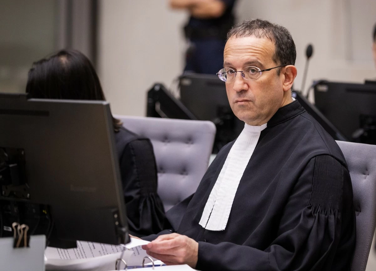 Former president Rodrigo Duterte's lead defense counsel Nicholas Kaufman (Photo courtesy of ICC)
