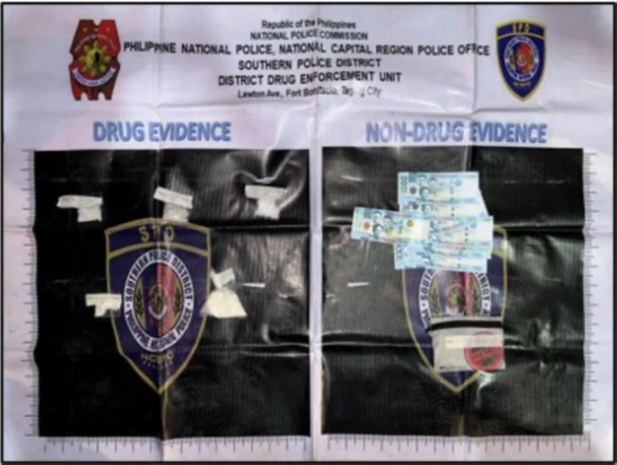 The seized shabu from the suspect (Photo from SPD)