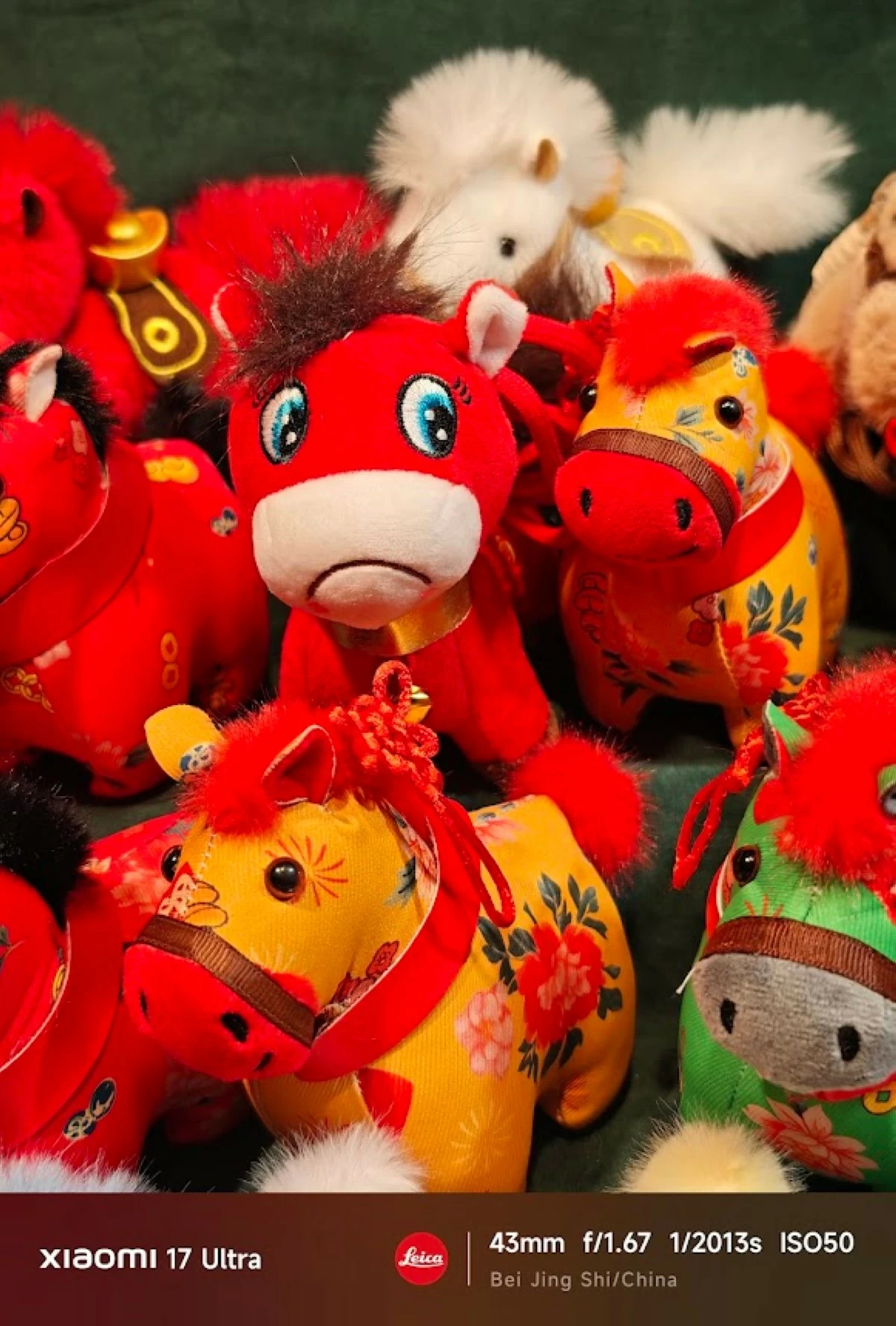 SAD HORSE. The viral sad horse was spotted at a stand in the Qianmen Beijingfang Temple Fair.
