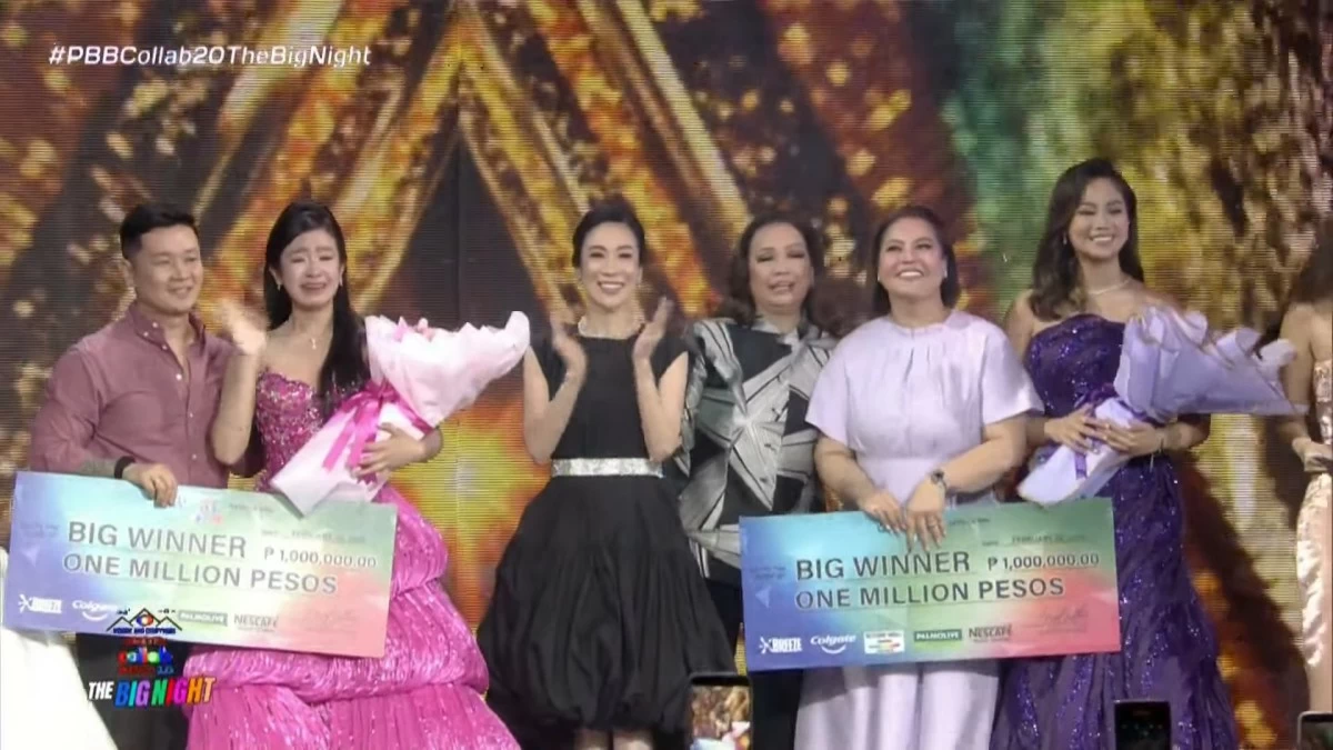 Big winners Lella and Caprice