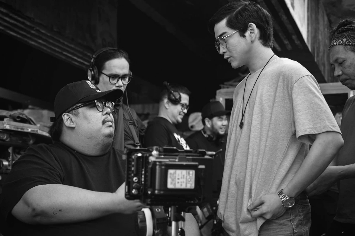 On the set of the upcoming meta-documentary 'Seeds of Peace: The Life of Fr. Rhoel D. Gallardo, CMF.'