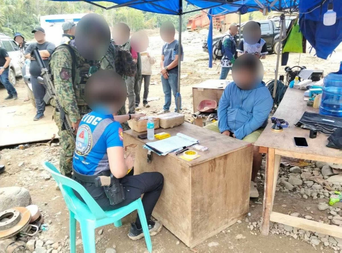 Foreign national, 8 others arrested  for illegal mining