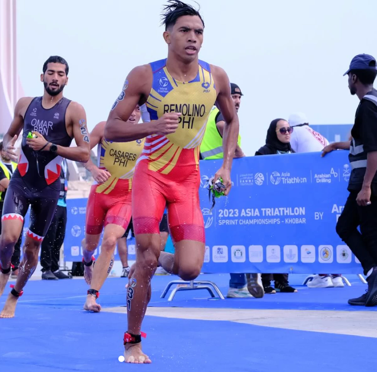 Kim Remolino leads the elite cast of the inaugural 5150 Triathlon Guimaras.