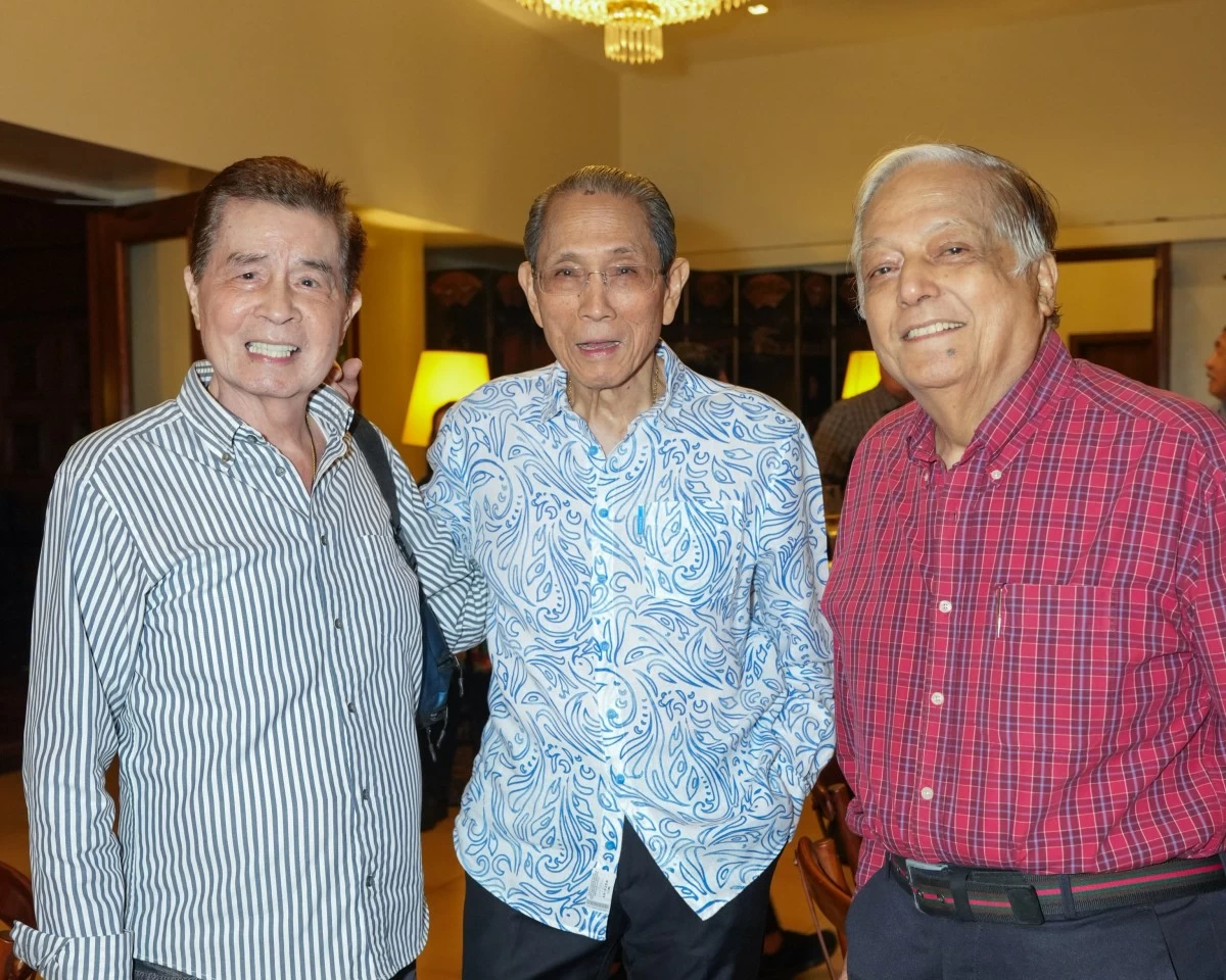 Bobby Garcia,Jorge Araneta, and Benny De Guzman