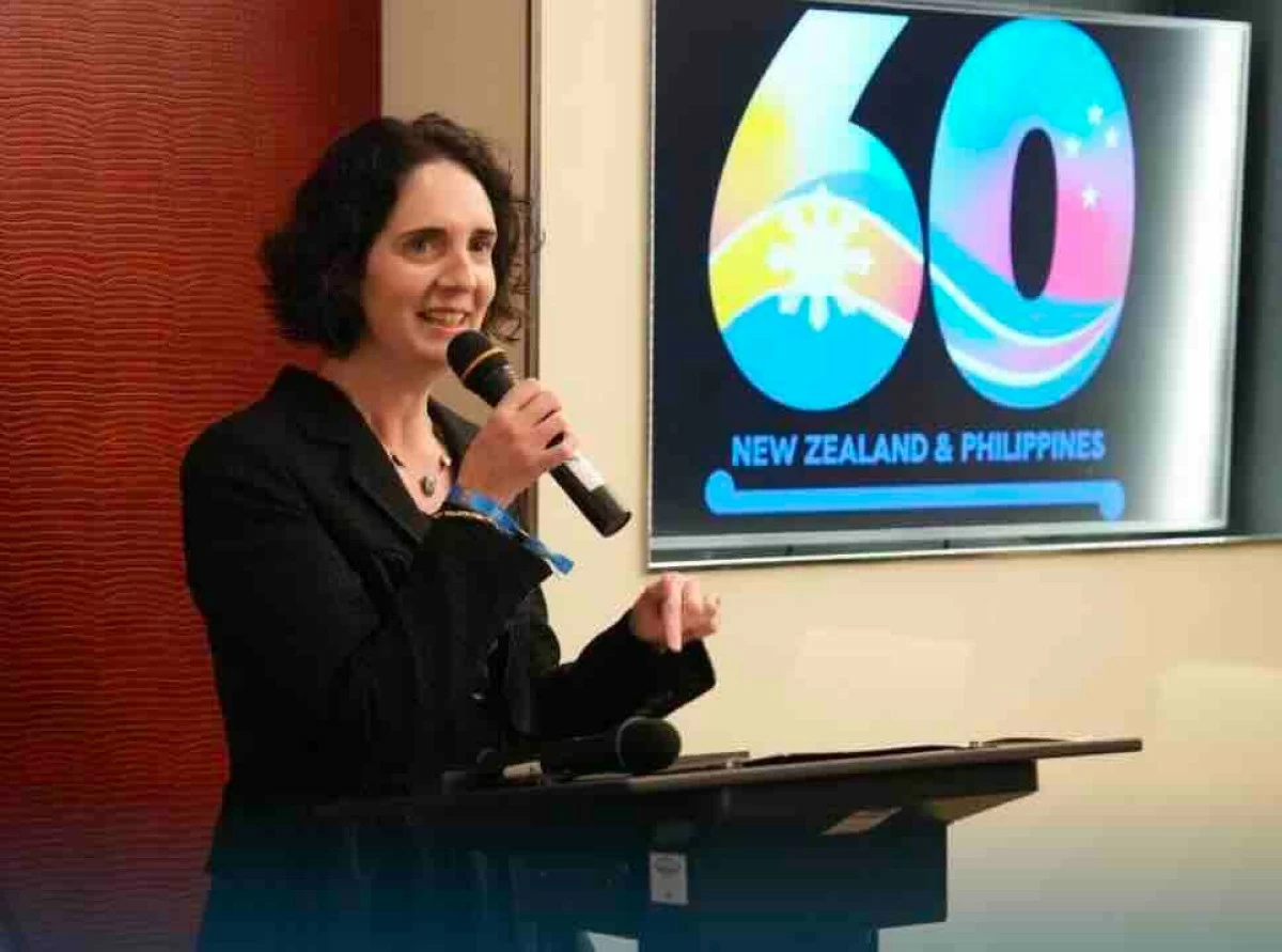 New Zealand Ambassador to the Philippines Catherine McIntosh