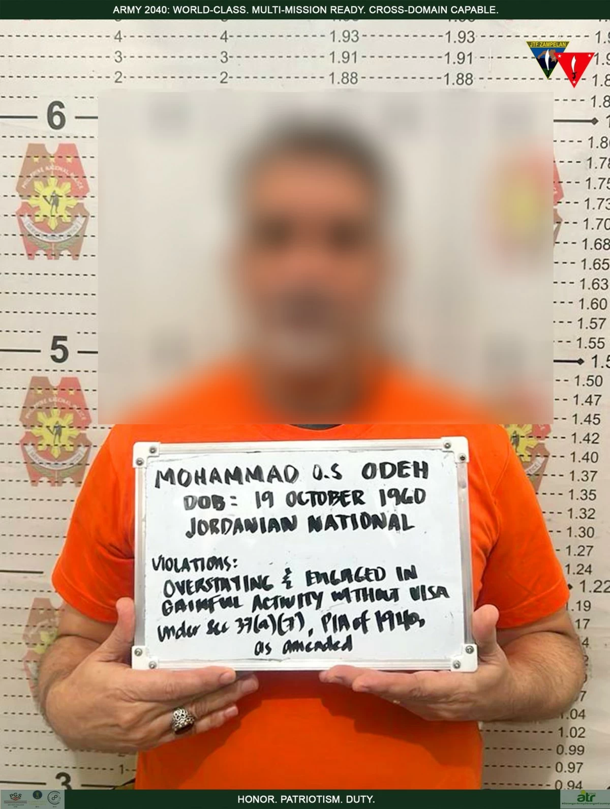 Jordanian linked to Sydney terror attack suspects nabbed