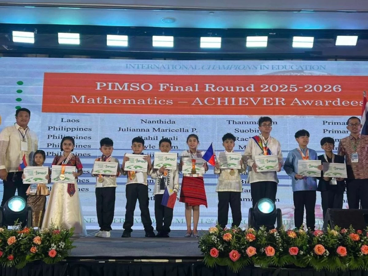 PH int'l math Olympiad winners feted in Davao City