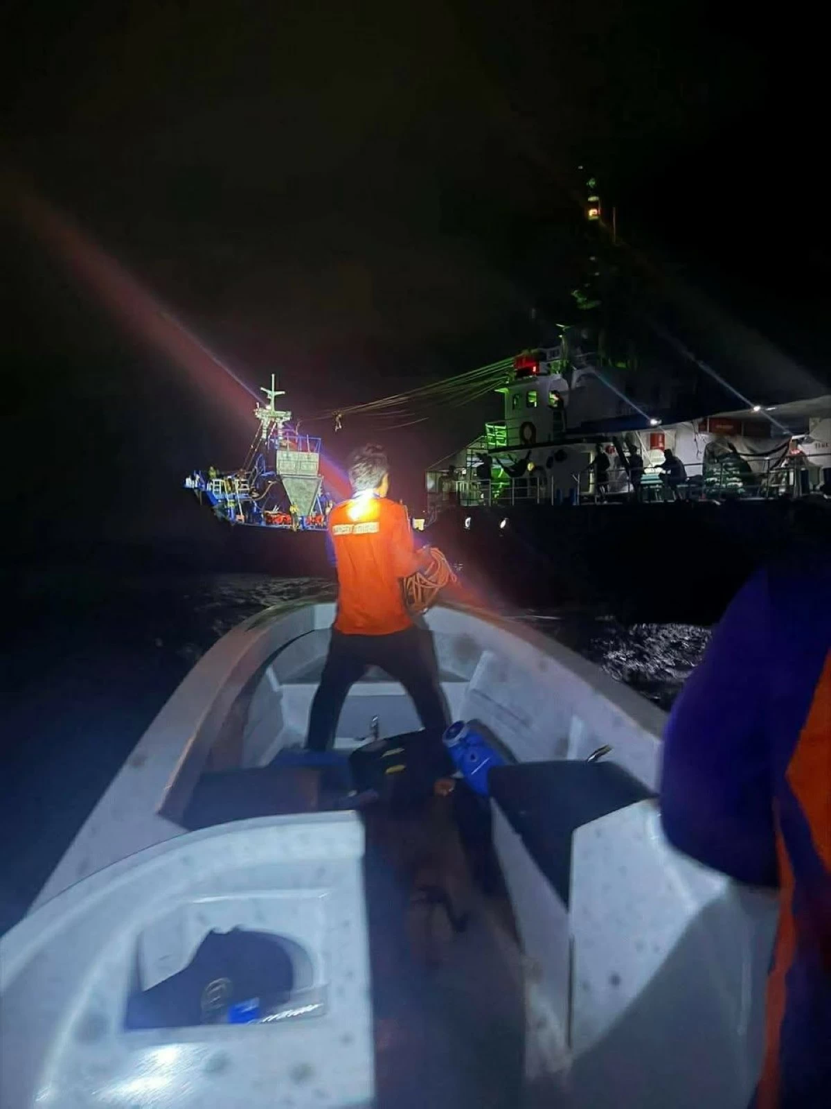 THE PCG rescued 15 individuals from a distressed vessel in Basilan.