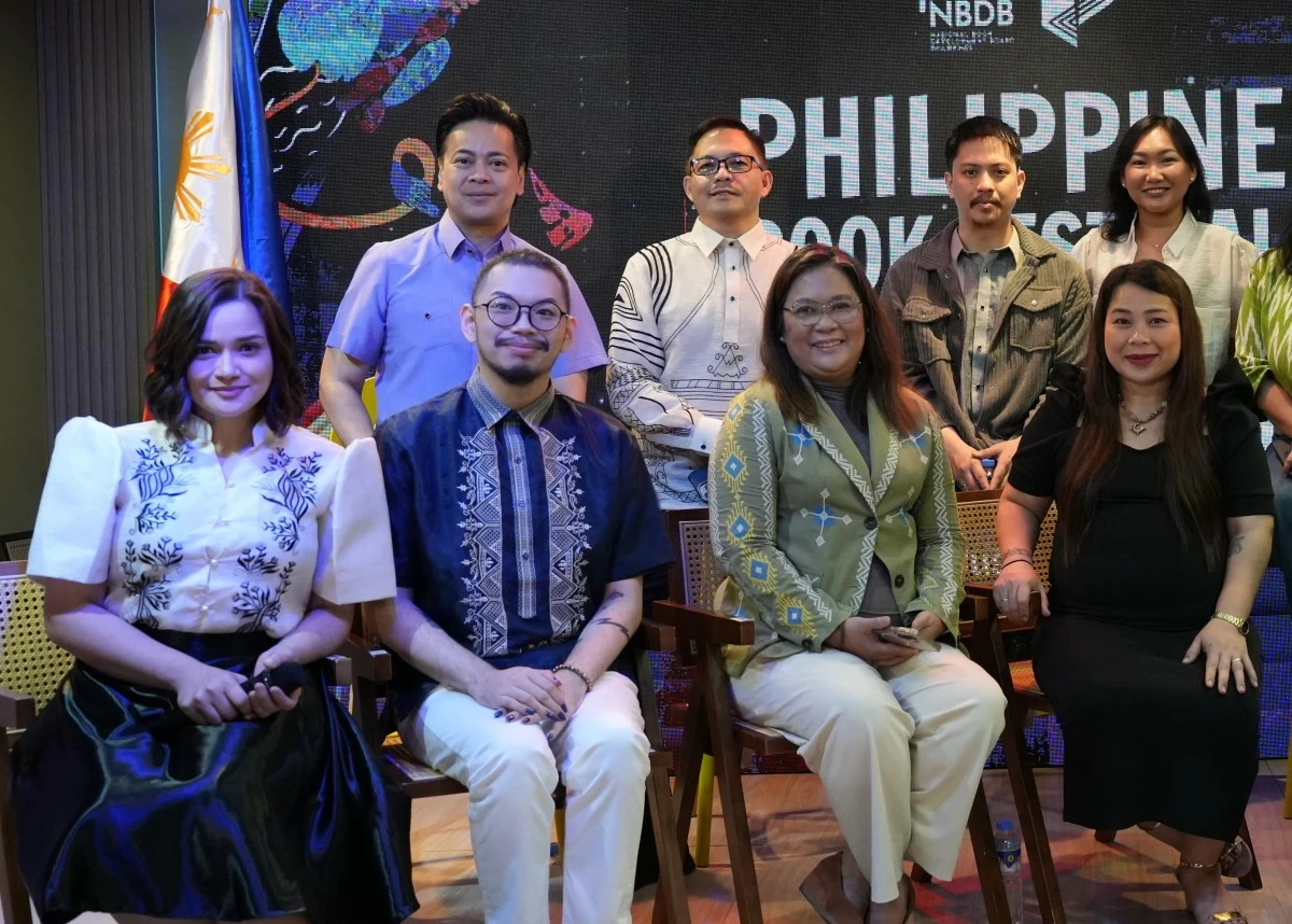 (Standing from left) Nelson Canlas, Segundo Matias, Ronaldo Vivo, Charmaine Capuchino, (seated from left) Yasmien Kurdi, CJ Reynaldo, Carol Tapia, and Virgie Nicodemus
