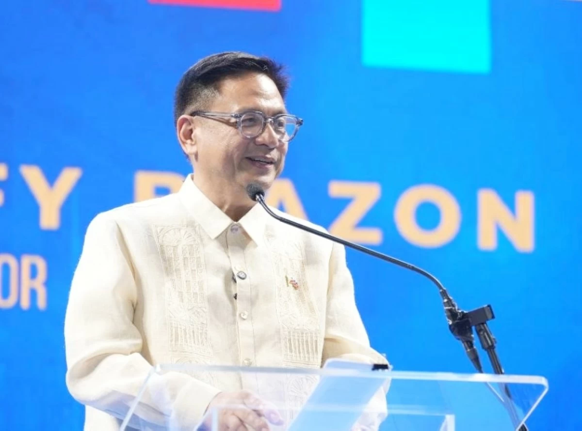 Muntinlupa Mayor Ruffy Biazon delivering his State of the City Address on March 2 (Photo from Muntinlupa PIO) 