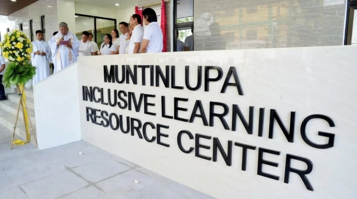 Muntinlupa Inclusive Learning Resource Center (Photo from Muntinlupa PIO)
