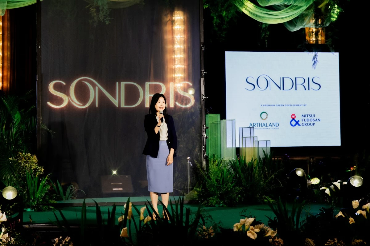 Yan Fen Tan, Deputy General Manager, Mitsui Fudosan (Asia) emphasizing the strategic partnership with Arthaland and their shared commitment to deliver innovative, best-in-class, and sustainable developments. 