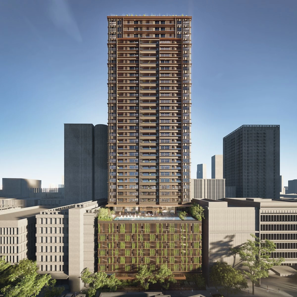 Designed by internationally renowned  architectural firm AEDAS, Sondris is a  residence shaped by purposeful architecture and a deeply rooted  commitment to sustainability and wellness.