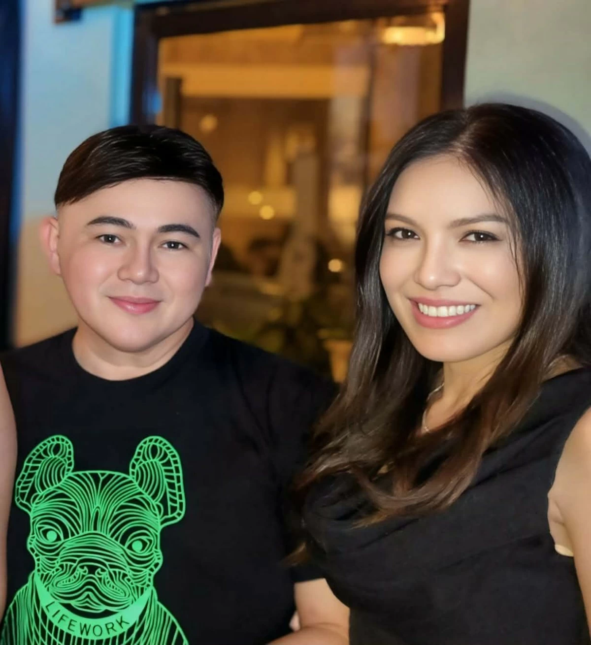 Awards Guru Richard Hinola and Charina Carmen Josol