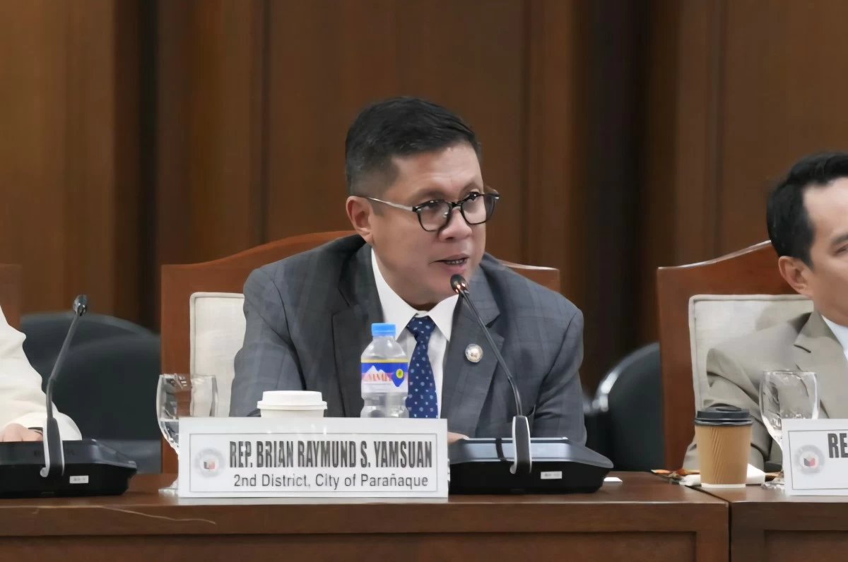 Parañaque City 2nd district Rep. Brian Raymund Yamsuan (PPAB)