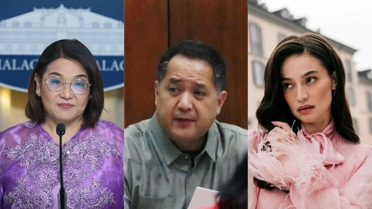 Communications Undersecretary Claire Castro, Quezon City 4th District Rep. Bong Suntay, and actress Anne Curtis (Photos from Facebook)