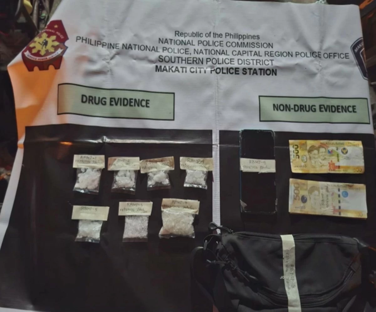 Confiscated piece of evidence (Photo courtesy of Makati Police Station)