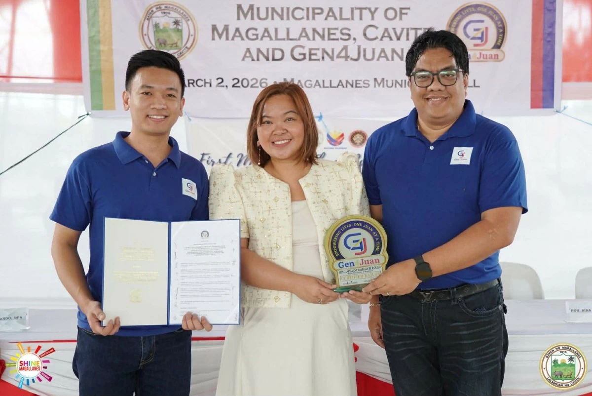 Magallanes LGU and Gen4Juan sign a usufruct agreement for the construction of the KaJuan Multipurpose Center on March 2 (Photo from Gen4Juan/MANILA BULLETIN)