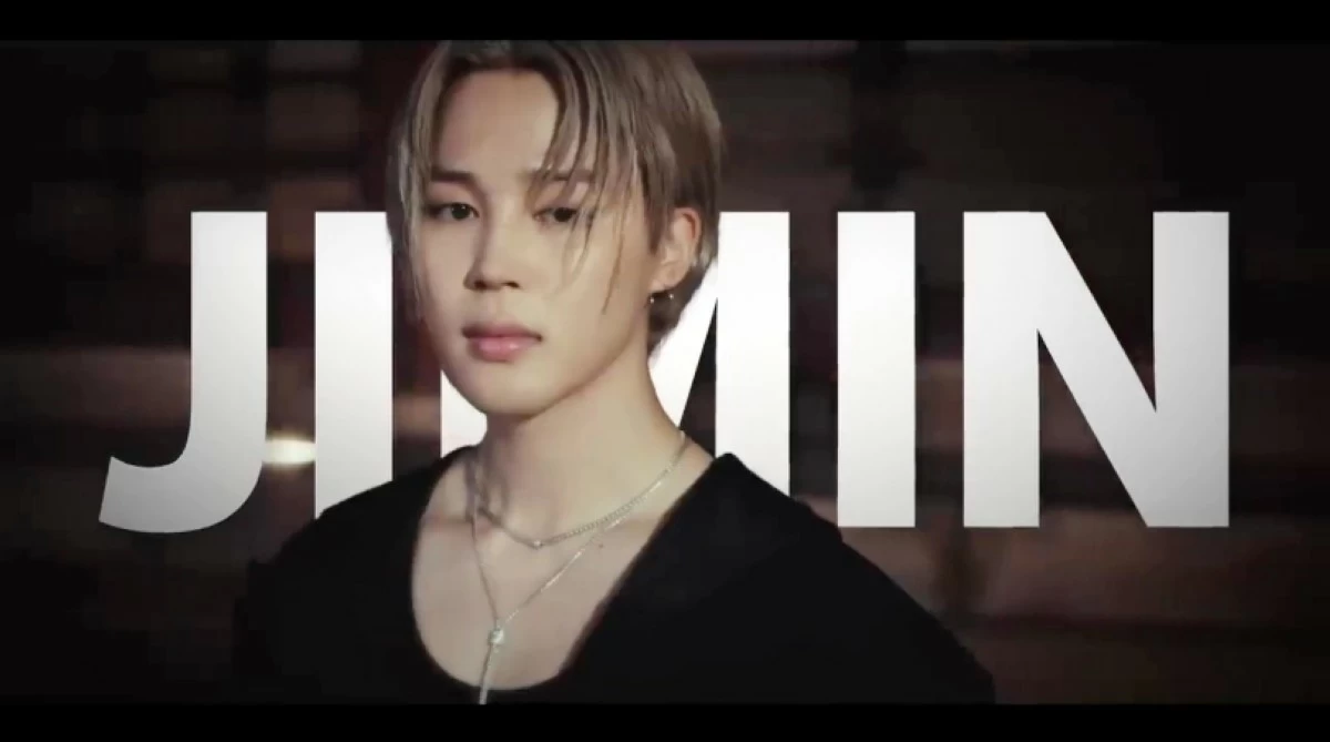 BTS' Jimin (Screenshot from Netflix video on YouTube) 