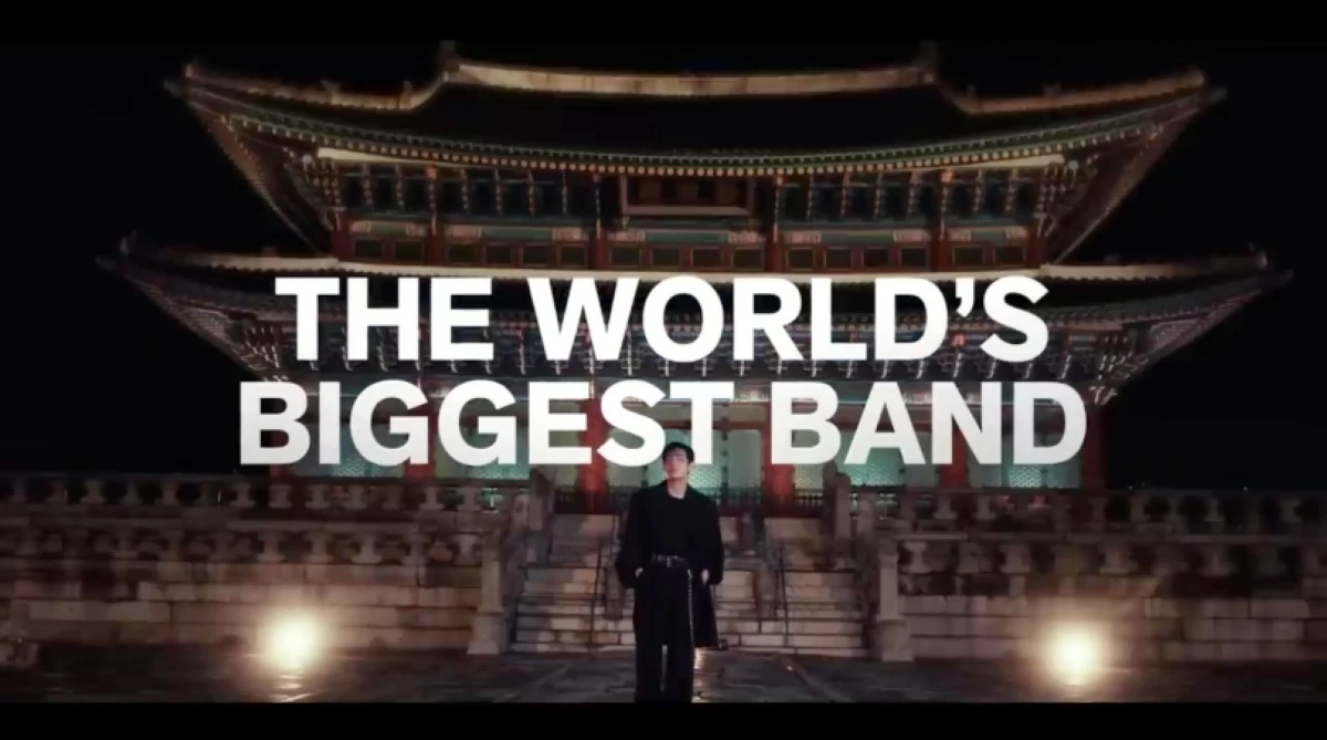 BTS: The World's Biggest Band (Screenshot from Netflix video on YouTube) 