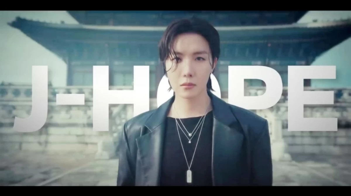 BTS' J-Hope (Screenshot from Netflix video on YouTube) 