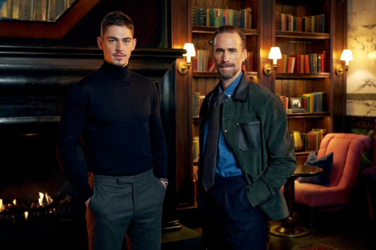 Hero Fiennes Tiffin and Joseph Fiennes  (Courtesy of Prime Video and Amazon MGM Studios)