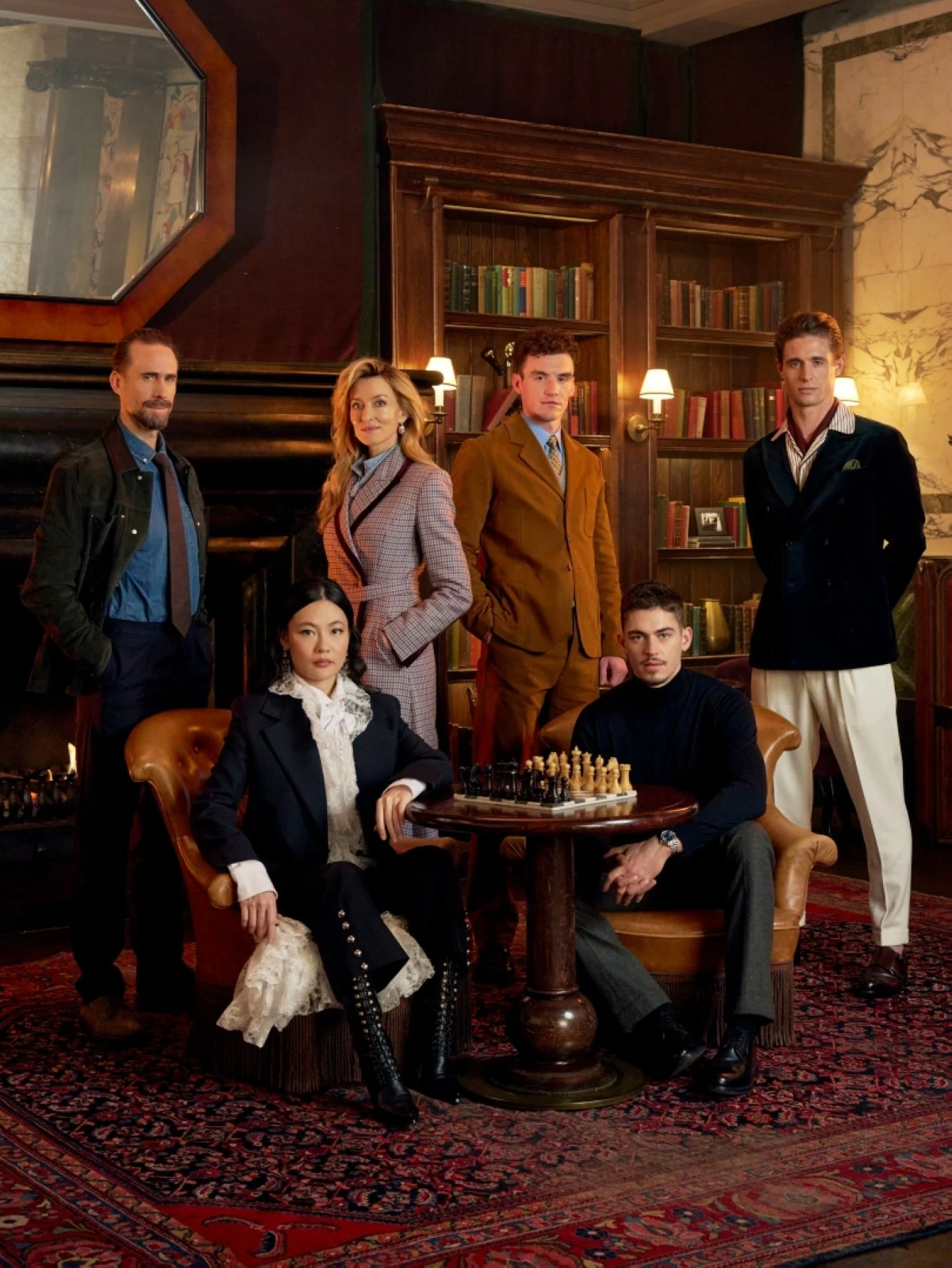 The cast of 