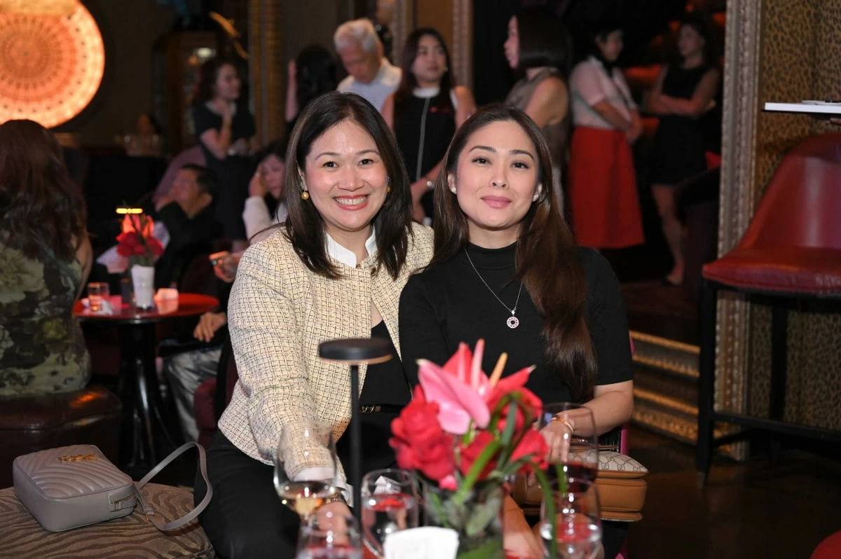 Tina Amistoso-Austria and Ruby Ann Chua