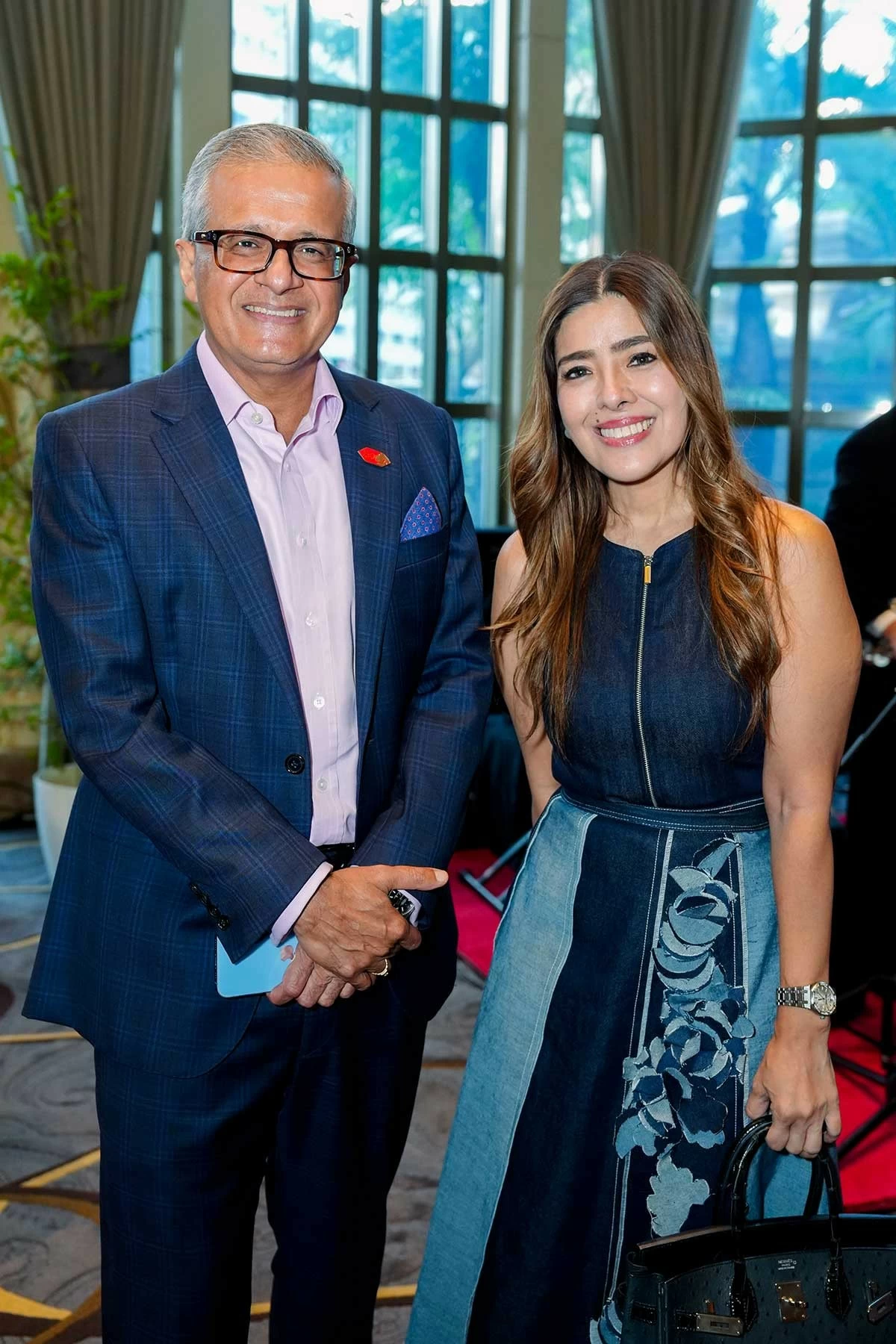 Sandeep Uppal and Happy Ongpauco-Tiu