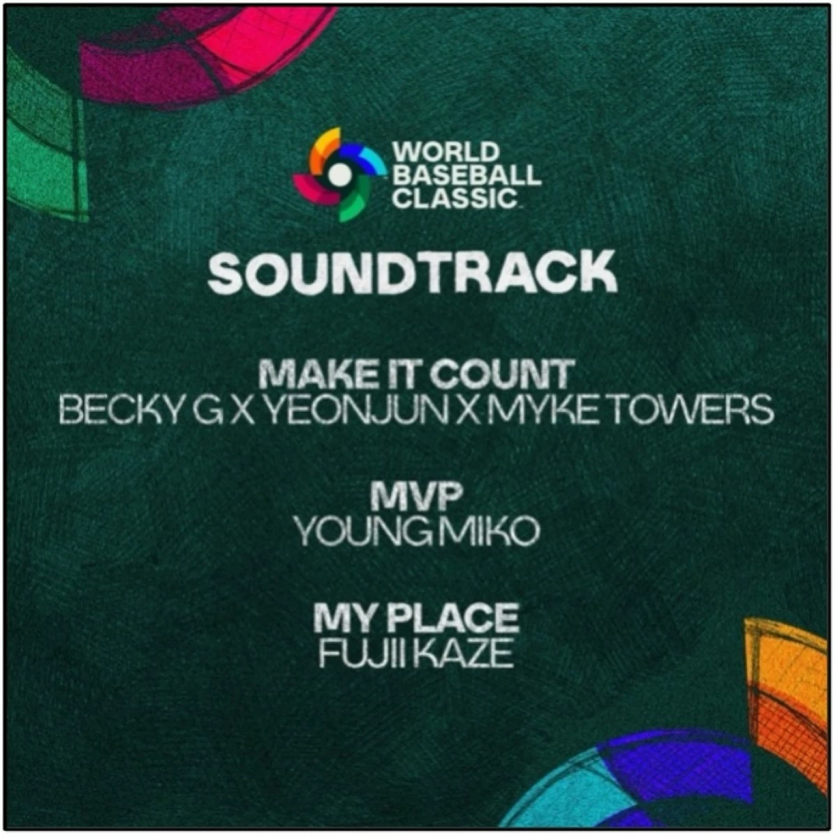The World Baseball Classic soundtrack (WBC) 