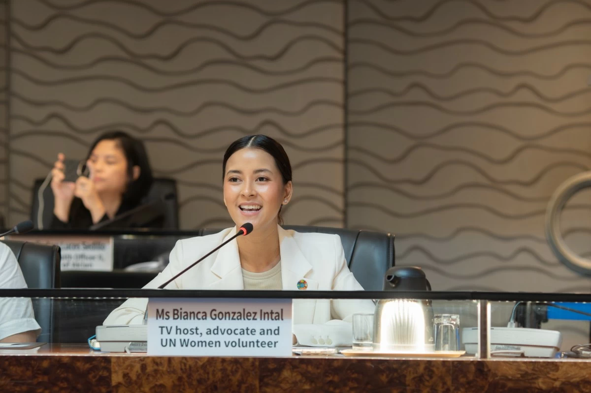 WALKING THE TALK Bianca and her various work as a UN Women volunteer
