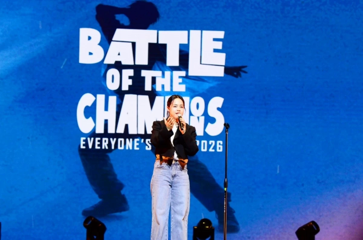 Gwyn Dorado at “Everyone’s KPOP: Battle of the Champions” competition on March 4 at the Metropolitan Theater in Manila (Jonathan Hicap) 
