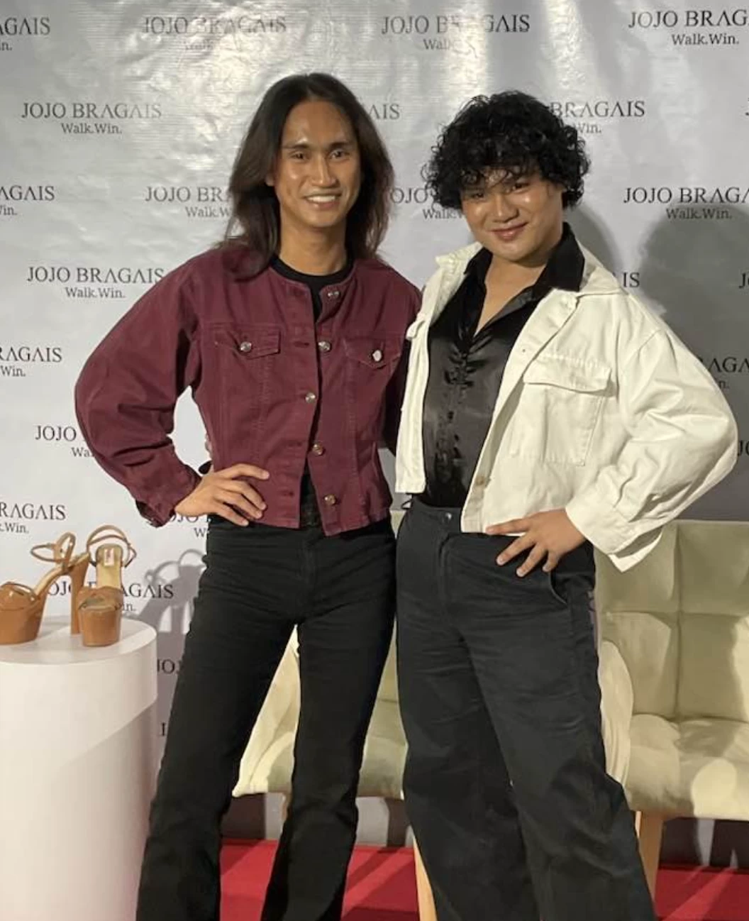 GLOBAL STAGE Ian Mendajar (left) and rising pageant coach Kenneth Ganaba